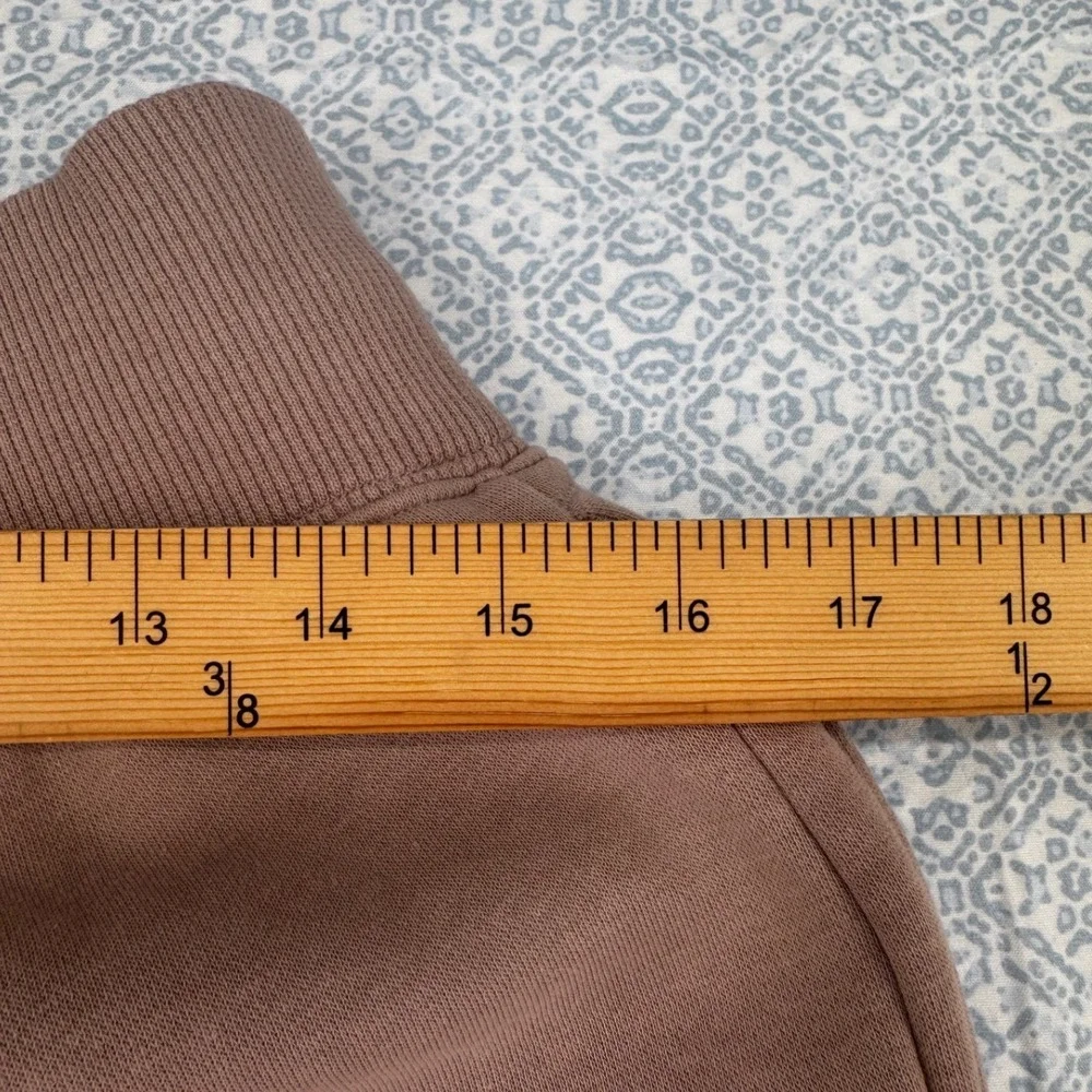 Nike Phoenix Fleece High Waisted Joggers Brown Mauve DQ5888-272 Womens Medium